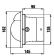 Allpa Compass Model 'Pegasus', Bulkhead Mount Compass, 12v, Dial Ø100mm/5°, With Clinometer