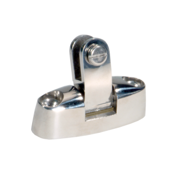 Allpa Stainless Steel Deck Mount Hinge Bracket, 37x32mm