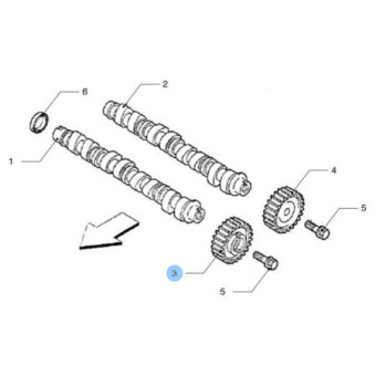 Vetus VFP01107 - Gear Exhaust