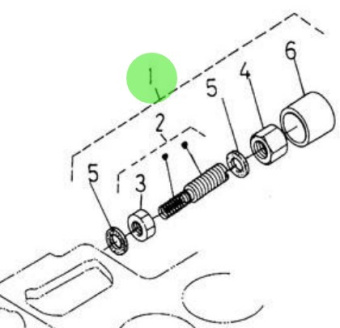 Nanni Diesel 970307354 - Idle Control Apparatus for Governor Adjustment