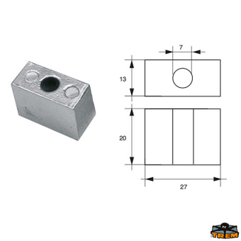 Trem L8148504 - Anode For Engines Tohatsu-Nissan