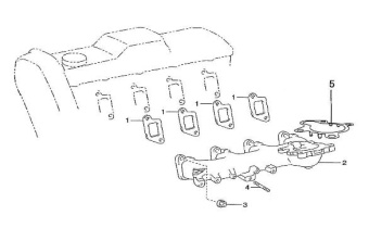 Nanni Diesel 970312280 - GASKET,VENTURI for 4.380TDI/4.380TDI