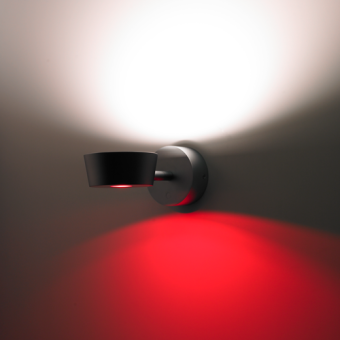 Prebit LED Wall Lamp Lana With USB-C White Night Lamp Red Dimmable