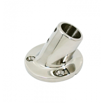 FNI AISI 316 Stainless Steel Round Pulpit Base 60°, Ø22–25 mm