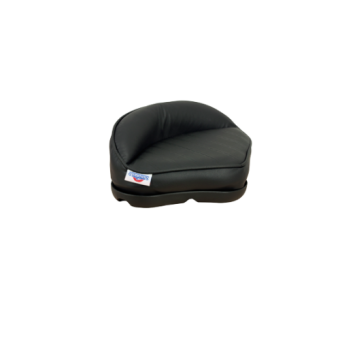 Allpa Plug-In Pro Stand-Up Seat Of Black Vinyl With Plastic Base