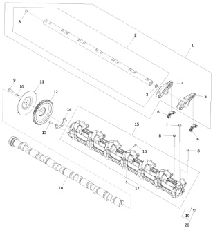 John Deere DZ120844 - Wheel