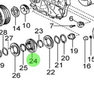 Nanni Diesel 970313983 - Idler Gear Sub-Assembly for T4 Series Engines