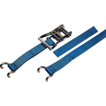 Plastimo 417933 - Lashing strap 10 m x 50 mm, 1 ratchet + 2 hooks