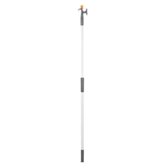 Nuova Rade 44252 - Telescopic Hooks 2-Ends, Anodised Aluminium, Ø30mm L120-196cm, Grey