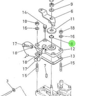 Nanni Diesel 970302024 - Accelerator O-Ring for HE and TDI Engines