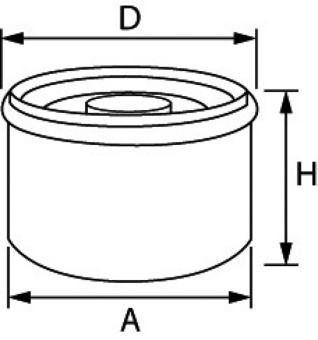 Volvo Penta 3582732 22030848 Oil Filter - Osculati 17.501.22