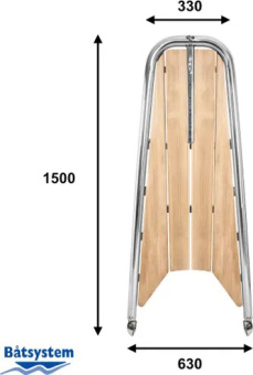 Båtsystem PB1500-0 - Performance Bowsprit 1500mm + Code-0 Kit