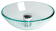 Allpa Sink, Round, Glass (Without Drain) Ø420x140mm