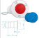 Roca 422561 - Deck Filler Cap Aluminium Fuel 38mm