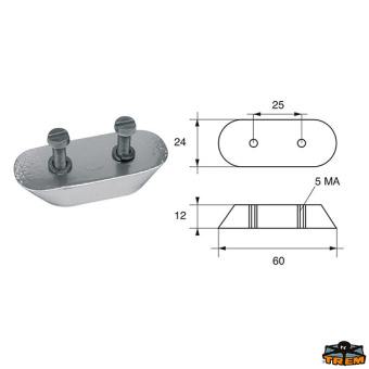 Trem L8250806 - Anodes For Honda Engines