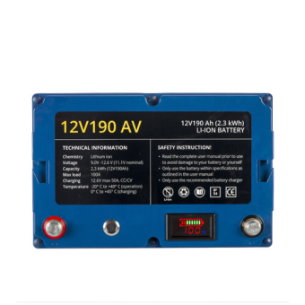 Rebelcell 12190AVREUA - 12V190 AV Li-Ion Battery (2.3 kWh)