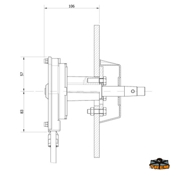 Trem L5385085 - Mechanical Steering G.08