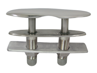 Allpa Stainless Steel Pop-Out Mooring Cleat, A=250mm, B=46mm, C=94mm, D=87mm, E=31mm, F=38mm