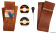 Osculati 65.527.01 - Kit To Cover Steering Wheels With Leather Brown