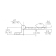 Marine Town Offset Hinge 53X37 mm