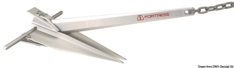 Fortress FX Anchor 3,4 kg - Osculati 01.100.11