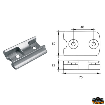 Trem L8147311 - Anodes For Bombardier Engines (Johnson-Evinrude-OMC)