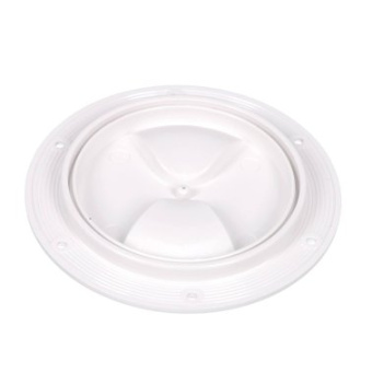 Trem Plastic Access Panel - White Ø147mm