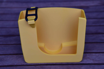 Humminbird TFA Transducer Protection Cover For Mega Live, Yellow, Starboard Side