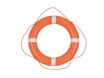 Talamex Lifebuoy PVC Orange 60 cm With White Strip