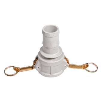 Kamlok Female Part C, Aluminium, 1/2" Stem