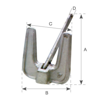 Hall Style Anchor 4 kg