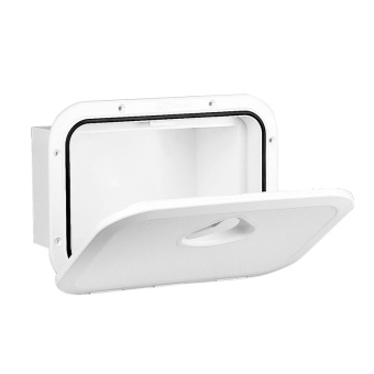 Nuova Rade 198055 - Top Line Storage Hatch, Black, 270x375mm