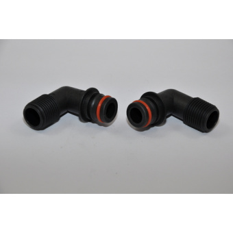 Johnson Pump 09-47087 - KlickTite Port Kit With 1/2 in BSP Thread 90 Degree Elbows
