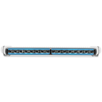 Hella Marine 2LT 958 140-531 - Sea Hawk-470 Light Bar with Edge Light, Pencil Beam, White Housing - Blue Edge Light