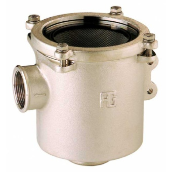 Water Filter (Bronze Lid) 2", Mounting Side-Under