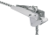 Allpa Stainless Steel Anchor Bow Roller, A=550mm, B=80mm, C=80mm (Tilting, Up To 20kg)