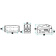Lewmar 29101212BK - DC1 Halyard Stopper Double Rope Ø 10-12mm