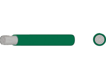 Oceanflex Tinned Copper Cable Green 1.5 mm² 30 m