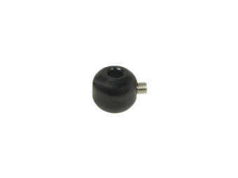 Clamcleat PT525 - Screw-On Stopper Ball for 8-9mm Rope/Tube Black