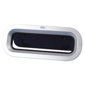 Gebo Rectangular Portlights Clapping - 600 x 175 mm