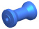 Talamex Keel Roller PU L95mm Ø64mm Shaft 16mm