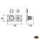 Trem L0624105 - Digital Voltmeter And Double USB A+C Socket Black Colour