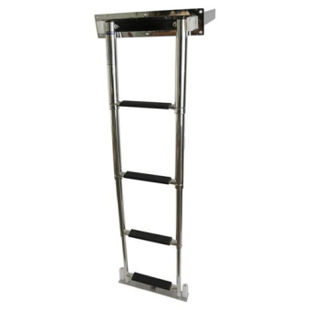 Hollex Cassette Swimming Ladder Telescopic 3 Steps Stainless Steel 316