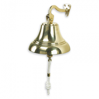 Foresti & Suardi Polished Brass Bell 190 mm