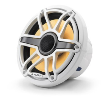 JL Audio 010-03074-00 - M6-770 Marine Speaker Sport Style White With LEDs
