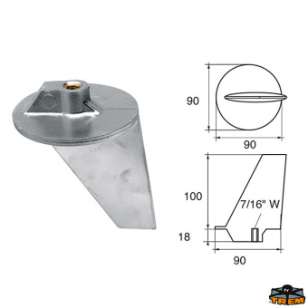 Trem L8143016 - Anodes For Engines Mercury-Mercruiser