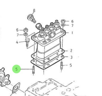 Nanni Diesel 970303971 - Ring Gasket for Injection and Feed Pump Systems