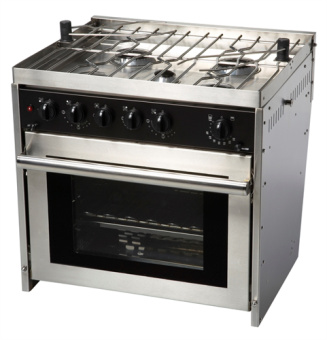 Force 10/ENO F62551 - Stainless Steel 5 Burner Oven USA Standard