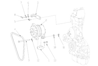 Nanni Diesel 95310883 - TIGHTNER for N4.85 N4.100