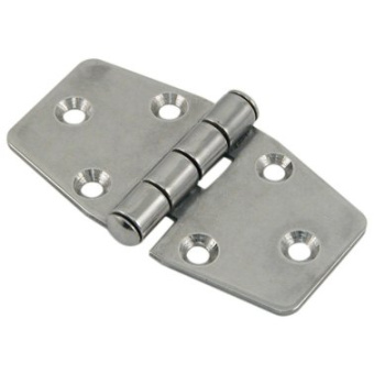 Euromarine Stainless Steel Hexagonal Hinge - Captive Pin - 80